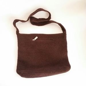 Dark Brown Purse Crochet Handbag The Sak